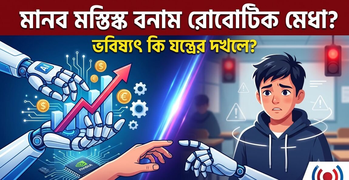 মানুষ নয়, অর্থনীতির সুতো এখন এআই ও রোবটের হাতে!