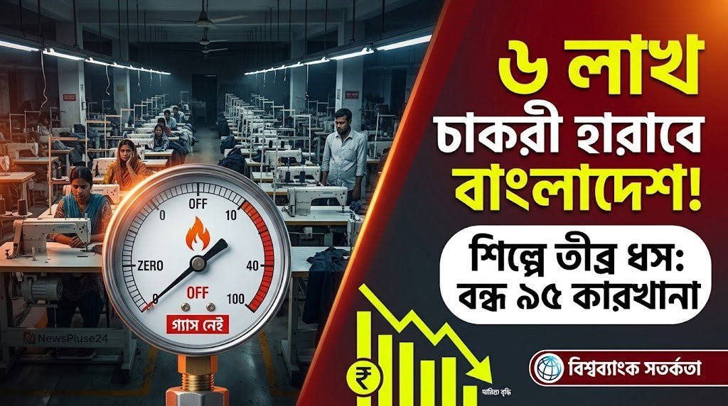 জ্বালানি সংকট ও শিল্প বিপর্যয়ে বাংলাদেশ:  তীব্র হচ্ছে কর্মসংস্থান ও দারিদ্র্যের ঝুঁকি